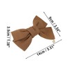 Unique Bargains Women's Classic Bow Hair Clips 5.51"x3.54"x1.38" 1 Pc - 4 of 4