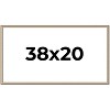 PosterPalooza | Minimalist Silver Picture Frame - UV Acrylic, Backing Board, Hanging Hardware Included - 2 of 4
