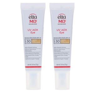 EltaMD UV AOX Eye Broad Spectrum SPF 30 Tinted Eye Sunscreen 0.4 oz 2 Pack - 1 of 4