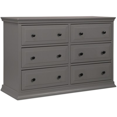 DaVinci Signature 6-Drawer Double Dresser - Slate