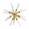 Decorative Crystal Starburst Statue for Home Decor - Stylish Sculpture Accent Perfect for Office, Shelf, and Living Room Decor - 3 of 4