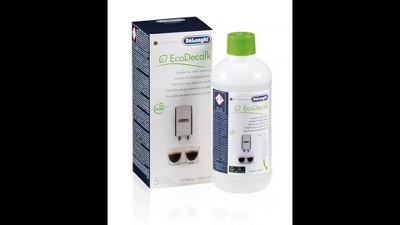 DeLonghi Compatible Descaling Solution. Clean & Descale your DeLonghi  Coffee Maker. 4 Uses, Single Bottle. Eco-Friendly Carbon Neutral Cleaner
