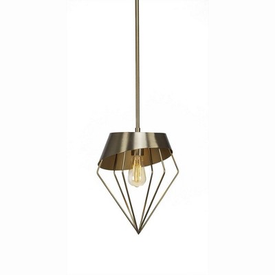 Toltec Lighting Neo 1 - Light Pendant in  New Aged Brass
