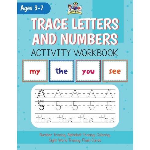 Letter And Number Tracing Book - Large Print By Laura Bidden (paperback) :  Target