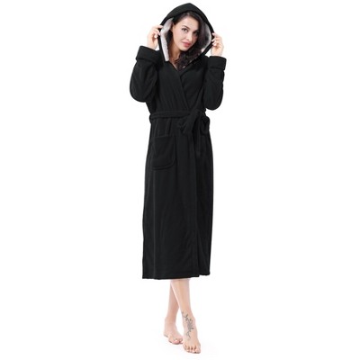 Catalonia Womens Fuzzy Hooded Robe, Plush Fleece Soft Warm Fluffy Cozy Woman Bathrobe, Gift for Her, Gift for Girlfriends Wives Moms