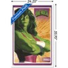 Trends International Marvel Comics - She-Hulk Card Framed Wall Poster Prints - 3 of 4