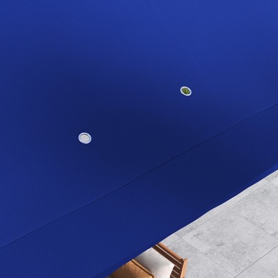 Outsunny Blue Pop-Up Gazebo with Mesh Sidewalls