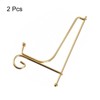 Unique Bargains Iron Adjustable Retro Picture Frame Decorative Holder Stands 2 Pcs - 3 of 4