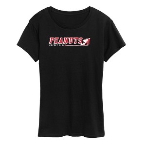 Women's - Peanuts - Peanuts Sports Short Sleeve Graphic T-Shirt - 1 of 4