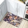 World Rug Gallery Modern Bright Flowers Anti Fatigue Standing Mat - 2 of 4