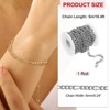 Unique Bargains Aluminum Craft Supply Jewelry Making Twisted Link Chain Roll 16.4ft - 2 of 4