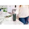 Elanze Designs Green & Pink Moroccan Tile Motif Wrap-Around Design 20 Ounce Stainless Steel On-The-Go Coffee Mug, Thermal Travel Tumbler with Leak - 4 of 4