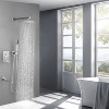 Shower System 10 Inch Square Bathroom Luxury Rain Mixer Shower Combo Set - 3 of 4