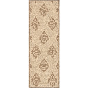 Courtyard CY2714 UV & Stain Resistant Non-Shedding Power Loomed Indoor/Outdoor Rugs - Safavieh - 1 of 4