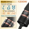 Nicebay Hair Dryer Brush, Blow Dryer Drush, Hot Tools Blow Dryer Brush for Women, One Step Blowout Brush with Display Screen, Oval Ceramic Barrel - 4 of 4