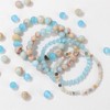 BRINJOY 4PCS Chakra Healing Bracelet Set - Natural Stone Anxiety Relief & Energy Balance Stackable Bracelets, Blue - 4 of 4