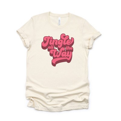 Simply Sage Market Women's Retro Jingle All The Way Short Sleeve Graphic Tee