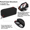 Pencil Case Large Capacity Pencil Pouch With 30 Count Pre-Sharpen pencils ,Aesthetic Pen Bag Office Stationery Organizer - 3 of 4
