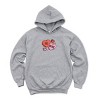 S.W.Smiley Be Mine Hearts Distressed - Women's Graphic Hoodie - 2 of 3