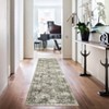 Oriental Machine Washable Rug Ultra Soft Rug for Living Room Low Pile Foldable Thin Non Slip Carpet - 2 of 4