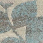 ivory/light blue