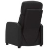 vidaXL Reclining Chair Leisure Recliner for Home Theater Cinema Faux Leather - Black - 4 of 4
