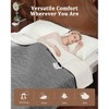 Coucheta Electric Blanket, Thick Tufted Plush Heated Blanket,10 Heat&Time Settings,ETL Certified Machine Washable Heated Throw,Multiple Sizes&Colors - 4 of 4