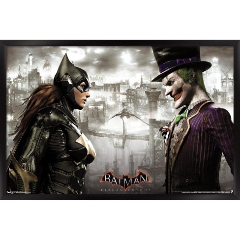 Batman The Joker Arkham City Game Art Wall 24x36 inch Poster 