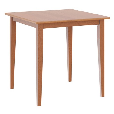 Square oak dining discount table for 4