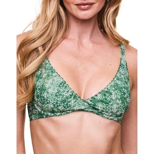 Adore Me Women's Pilar Swimwear Floral Top - 1 of 4