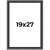 PosterPalooza | Refined Black Picture Frame - UV Acrylic, Foam Board Backing, Hanging Hardware - 2 of 4