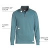 Lands' End Men's Bedford Rib Quarter Zip Sweater - 4 of 4