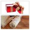 Unique Bargains DIY Crafts Party Decoration Soft Burlap Fabric Wired Ribbon - 4 of 4