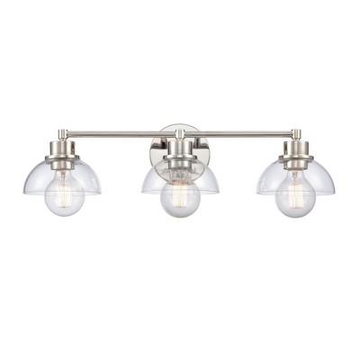 Elk Home Julian 3 - Light Vanity in  Polished Nickel