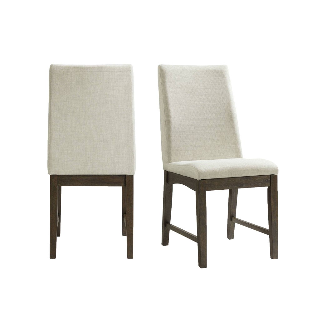 Photos - Chair 2pc Simms Standard Height Side  Set Walnut - Picket House Furnishings