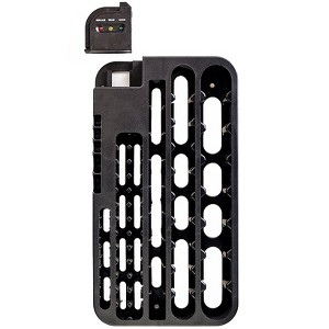 The Lakeside Collection Battery Storage Box with Tester - 1 of 4