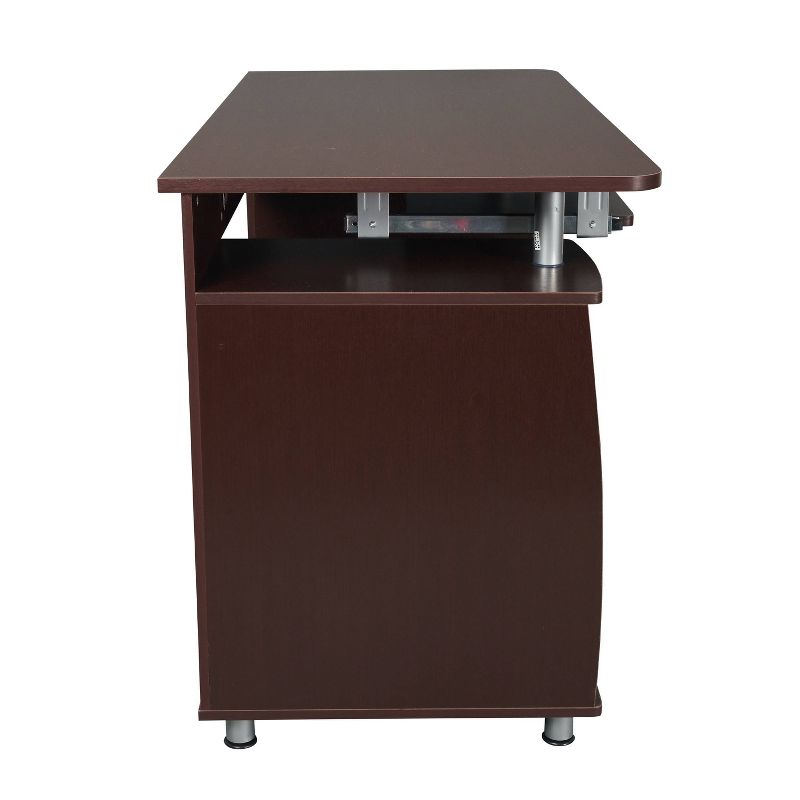 Complete Workstation Computer Desk with Storage Brown - Techni Mobili, 5 of 16