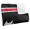 Minnesota State University Moorhead Primary Logo Stripes Silky 50x60 Blanket, 1 Sided - 3 of 4