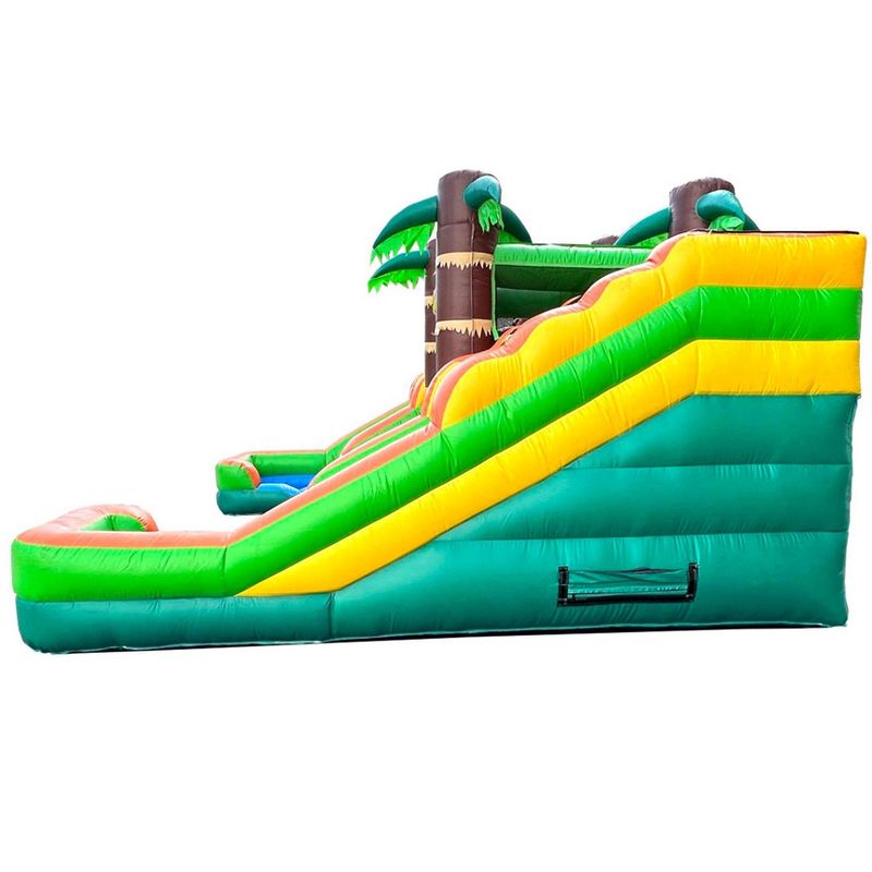 Pogo Bounce House Crossover Double Water Slide Bounce House Combo, No Blower, 3 of 7