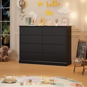 8 Drawer Dressers for Bedroom, Chest of Drawers with Deep Drawers - 1 of 4