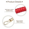 Unique Bargains PU Leather Braided Fashion Women's Handbag Purse Strap 2 Pcs - 3 of 4