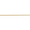 Black Bow Jewelry 1mm, 14k Yellow Gold, Solid Spiga Chain Anklet - 2 of 4