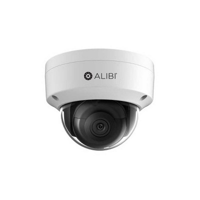  Alibi ALI-NS2014VR 4MP 120' IR Outdoor Day & Night WDR Dome IP Security Camera, 2.8mm Lens 