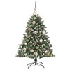 vidaXL Artificial Christmas Tree with 150 LEDs Green 85 x 85 x 120 cm - 3 of 4