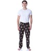 Star Trek The Original Series Men's Allover Starfleet Insignia Pajama Pants Black - 2 of 4