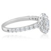Pompeii3 1Ct TW Marquise Diamond Halo Engagement Ring in White, Yellow, or Rose Gold - 2 of 4