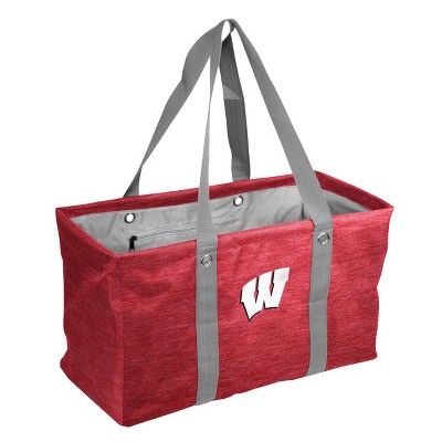 NCAA Wisconsin Badgers Crosshatch Picnic Caddy