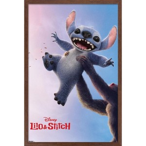 Trends International Disney Lilo & Stitch (2025) - Pride Rock One Sheet Framed Wall Poster Prints - 1 of 4