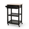 1 Storage Drawer Kitchen Island Utility Storage Cart-Christopher Knight Home - 2 of 4