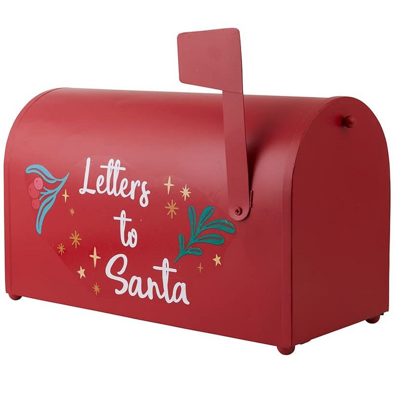 The Lakeside Collection Retro Santa Tabletop Mailbox, 2 of 3